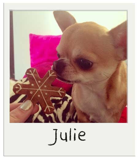 Julie et ses chichis !